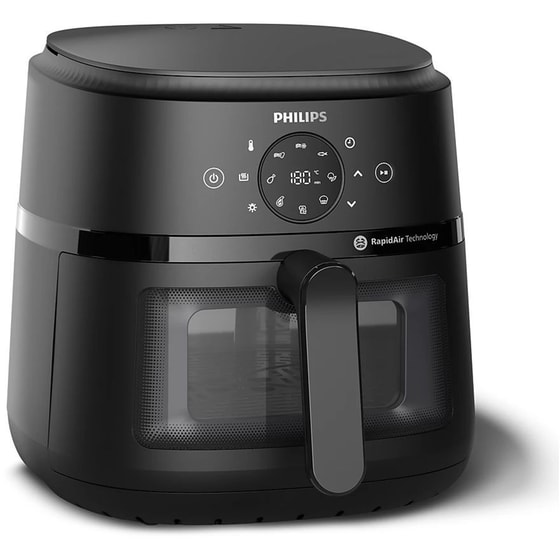 PHILIPS NA230/00 1700 W με Αποσπώμενο Κάδο 6.2 L Μαύρη Φριτέζα Αέρος image 1