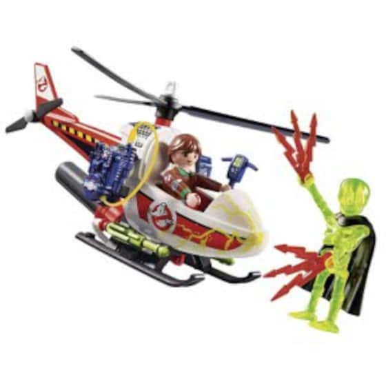 PLAYMOBIL® The Real Ghostbusters Venkman με Ελικόπτερο (9385) image 2