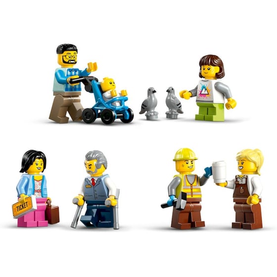 LEGO® City Κεντρικός Σιδηροδρομικός Σταθμός (60469) image 7