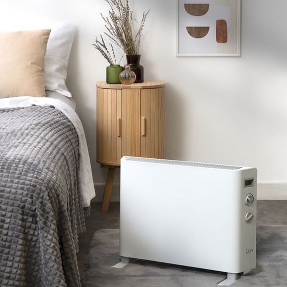 ΙΖΖΥ IZ-9038 Θερμοπομπός Δαπέδου 2000W Λευκό image 3