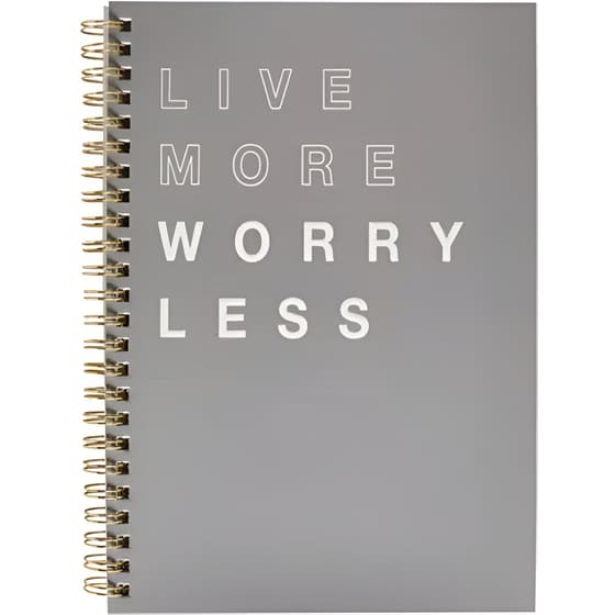 Σημειωματάριο Σπιράλ Coolbee 14.7x21 cm Γκρι (1 Τεμάχιο) image 0