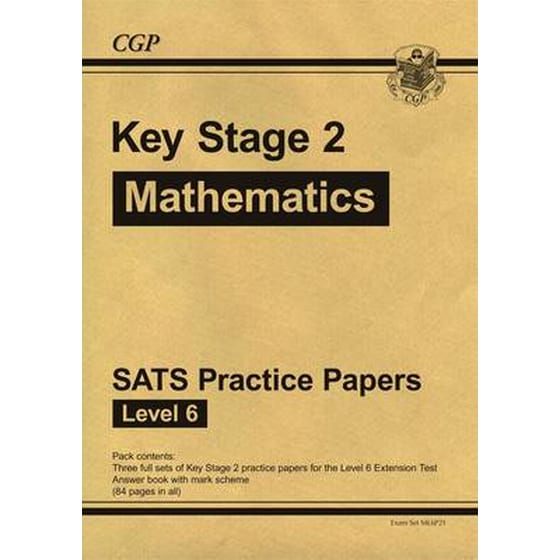 KS2 Maths SATs Practice Papers - Level 6 image 0