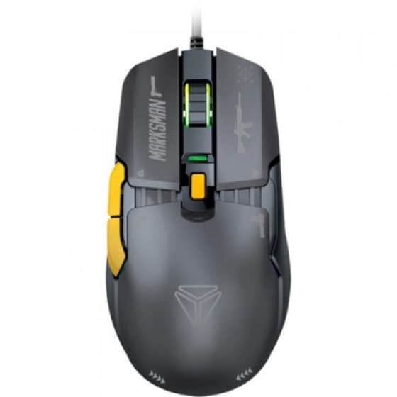 Gaming Ενσύρματο Ποντίκι Yenkee Yms 3600bk RGB 12400 DPI - Μαύρο image 0