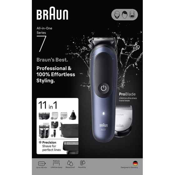 Σετ Περιποίησης 11 in 1 Braun Multigroom Series 7 AIO7540 image 1