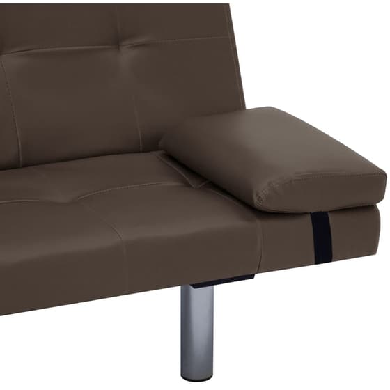 Τριθέσιος Καναπές VidaXL 168x77cm - Καφέ image 7