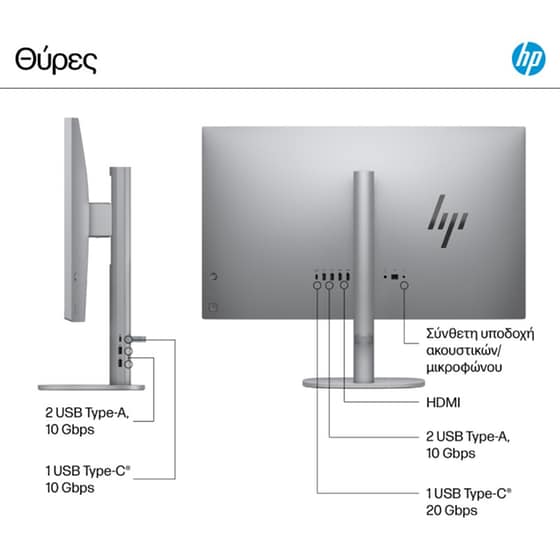 All in One HP OmniStudio X 32-c1003nv 31.5" UHD IPS (Intel Core Ultra 7-256V/16 GB/1TB SSD/Arc Graphics/Win11Home) image 16