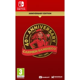 Carmen Sandiego 40th Anniversary Edition - Nintendo Switch