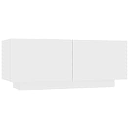 Έπιπλο Τηλεόρασης VidaXL από Μοριοσανίδα 100x35x40cm - Λευκό