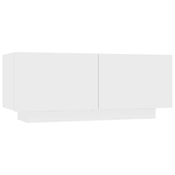 Έπιπλο Τηλεόρασης VidaXL από Μοριοσανίδα 100x35x40cm - Λευκό image 0