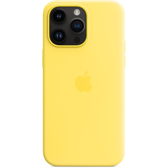 Θήκη Apple iPhone 14 Pro Max - Apple Silicone Case with MagSafe - Canary Yellow image 3