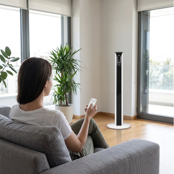 IZZY IZ-9028 Ανεμιστήρας Πύργος 60 W 107 cm image 4