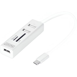 Digitus DA-70243 USB Hub 5-Port USB 2.0 συμβατό με USB-C
