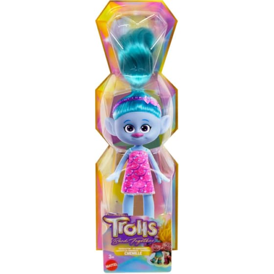 Κούκλα Mattel Trolls 3 Band Together Ευχούληδες - Chenille (HNF15) image 0