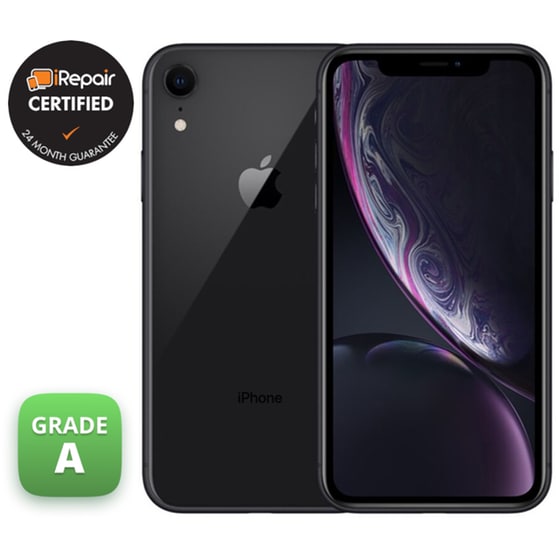 Certified μεταχειρισμένο Apple iPhone XR 64GB Black image 0