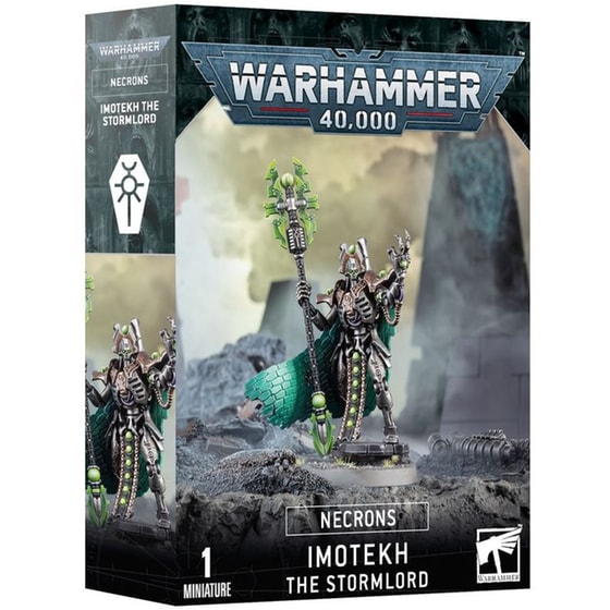 Necrons: Imotekh The Stormlord Warhammer 40k GAMES WORKSHOP image 0