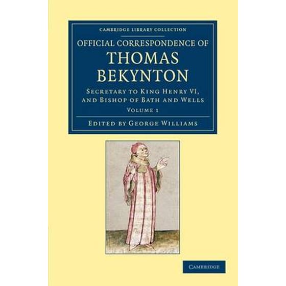 Official Correspondence of Thomas Bekynton image 0