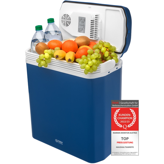 Ηλεκτρικό Φορητό Ψυγείο First Austria FA-5170-4 12V/220V 24Lt 52W - Μπλε image 1