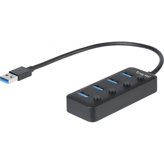 StarTech.com HB30A4AIB USB Hub 4-Port USB 3.0 συμβατό με USB-A image 3