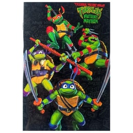 Τετράδιο Καρφίτσα Gim Β5 Ninja Turtles