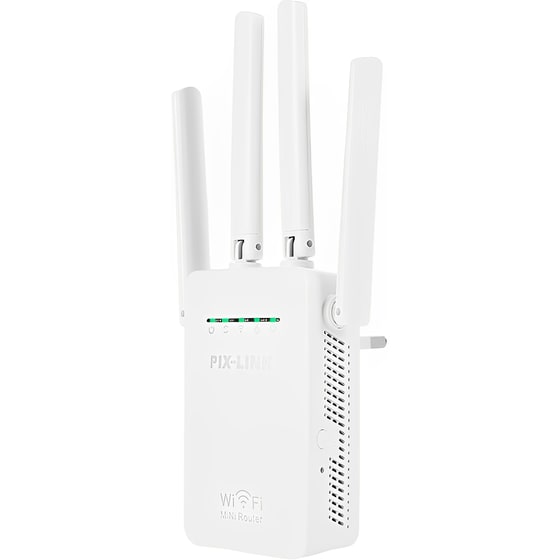 PIX-Link WR09-080308 Wi-Fi Extender Wi-Fi 4 Single Band (2.4 GHz) 300Mbps image 2