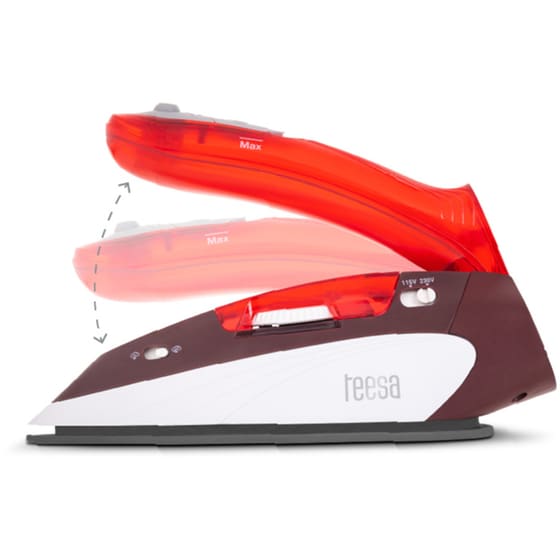 TEESA SLIDE TRAVEL 1100 W Κόκκινο Σίδερο Ατμού image 4