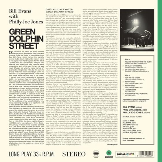 Green Dolphin Street (Ltd.180g Farbiges Vinyl) image 0