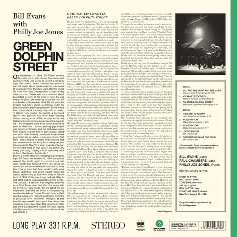 Green Dolphin Street (Ltd.180g Farbiges Vinyl)