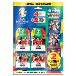 Topps Κάρτες Euro 24 Match Attax - Mega Multi Pack