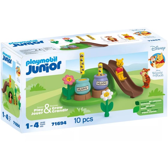 PLAYMOBIL® Junior & Disney: Ο Γουίνι και ο Τίγρης στον Μελισσόκηπο (71694) image 0