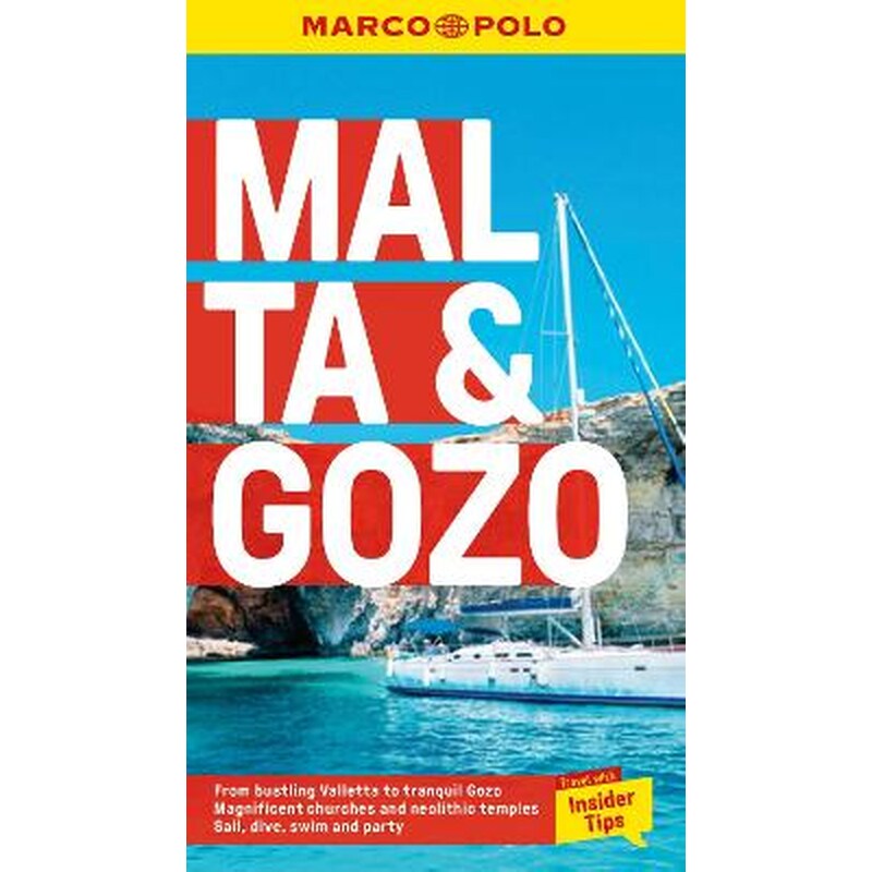 Malta and Gozo Marco Polo Pocket Travel Guide - with pull out map