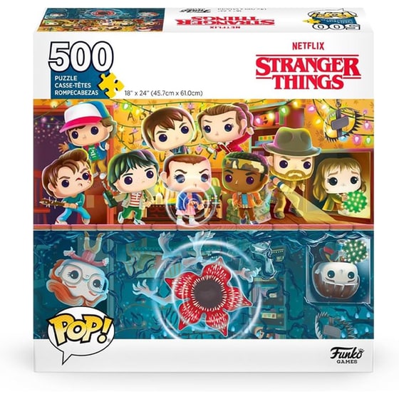 Funko Pop! Puzzle Television - Stranger Things - 500 Pieces image 0