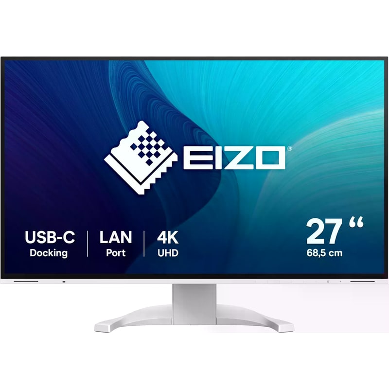 EIZO Eizo FlexScan EV2740X-WT Monitor 27 4K UHD IPS Flat 60Hz 5ms