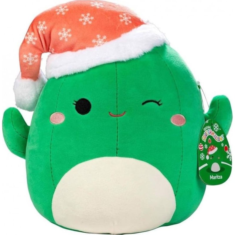 Λούτρινο Squishmallows Christmas Maritza The Cactus 13εκ