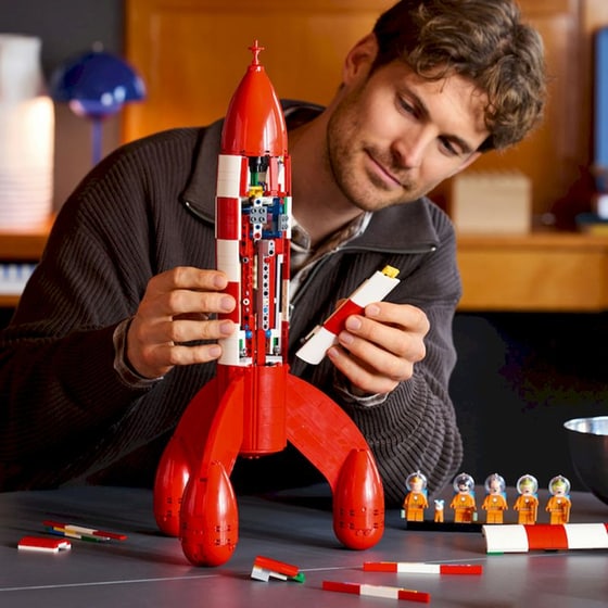 LEGO® Ideas Σεληνιακός Πύραυλος Tintin® (21367) image 2