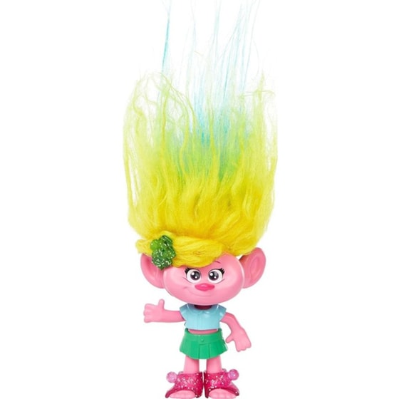 Κούκλα Mattel Trolls 3 Band Together Ευχούληδες Mini Hair Pops - Viva (HNF11) image 1