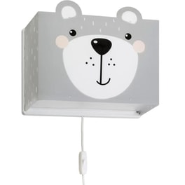Παιδικό Φωτιστικό Τοίχου Ango Little Teddy 64578 - Γκρι