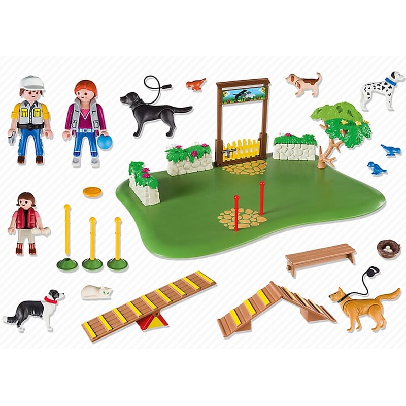 playmobil country dog park superset