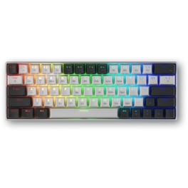 Spartangear Pegasus 2 Ασύρματο Gaming Πληκτρολόγιο Λευκό/Γκρι (US)