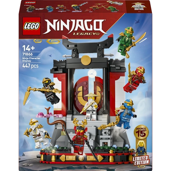 LEGO® NINJAGO® Διακοσμητικό με Χαρακτήρες Νίντζα 15η Επέτειος (71866) image 0