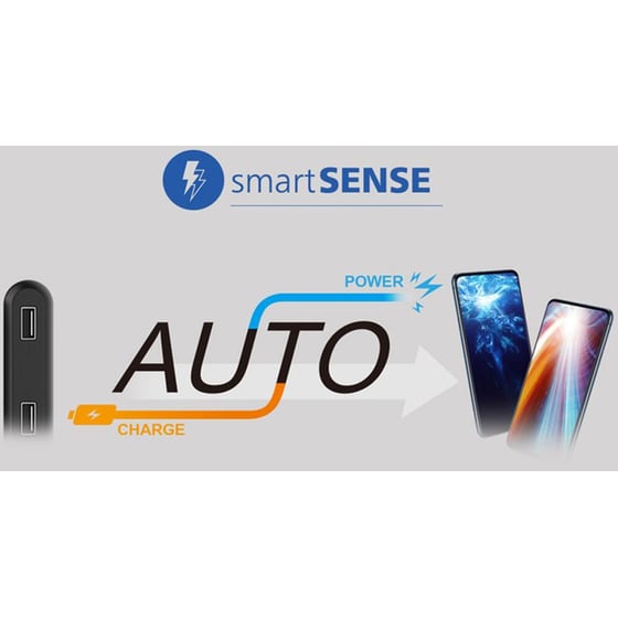 Powerbank Silicon Power GP15 10.000 mAh - Μαύρο image 2