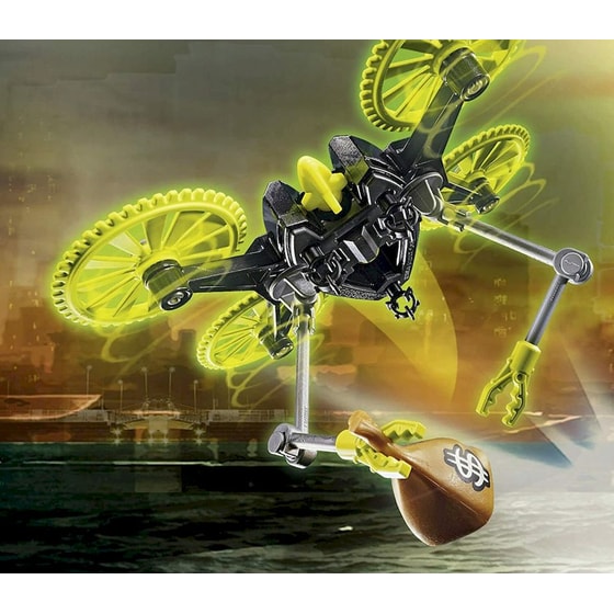 PLAYMOBIL® City Action Καταδίωξη Drone Από Αστυνομικό Τζετ (70780) image 3
