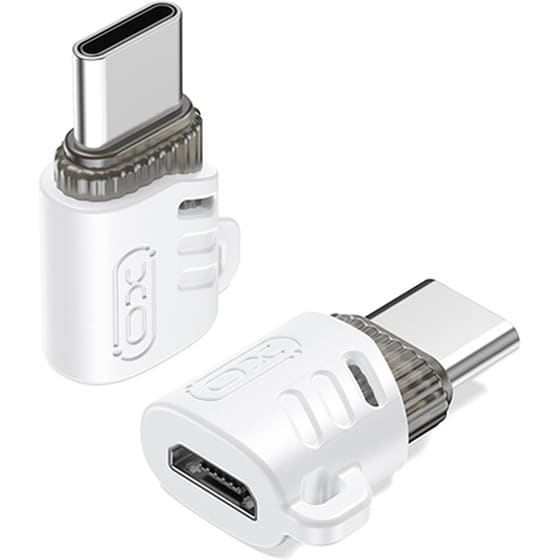 Αντάπτορας XO NB256G USB-C Female σε micro-USB Female - Λευκό image 0