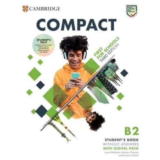 Compact First For Schools B2 First Student's Pack without Answers image 0