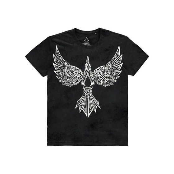 T-Shirt-Difuzed - Assassin's Creed - Valhal-Raven-Μαύρο 2XL image 0