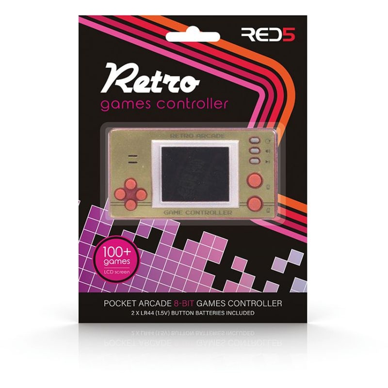 RED5 Φορητή Κονσόλα Τσέπης RED5 Retro Arcade Games Controller