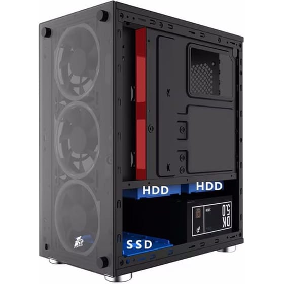 Desktop Vengeance Phantom V53 (Ryzen 5-5500/16GB/512GB SSD/Radeon RX 6400/FreeDOS) image 2