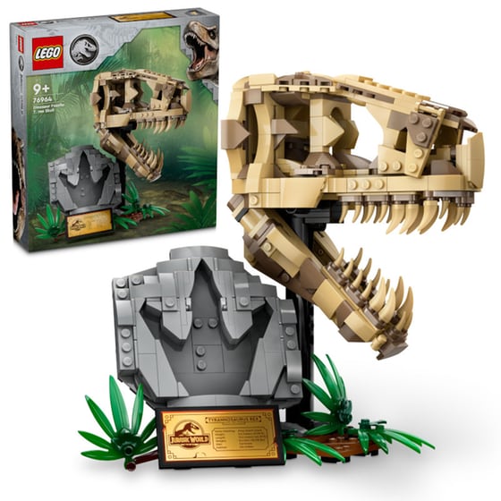 LEGO® Jurassic World Dinosaur Fossils: T. rex Skull (76964) image 9