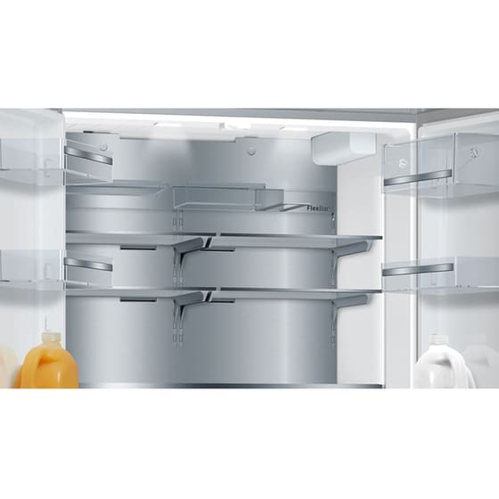 BOSCH KFF96PIEP No Frost με VitaFresh Pro, SuperCooling και SuperFreezing 573 Lt Antifinger Inox Ψυγείο Ντουλάπα image 4