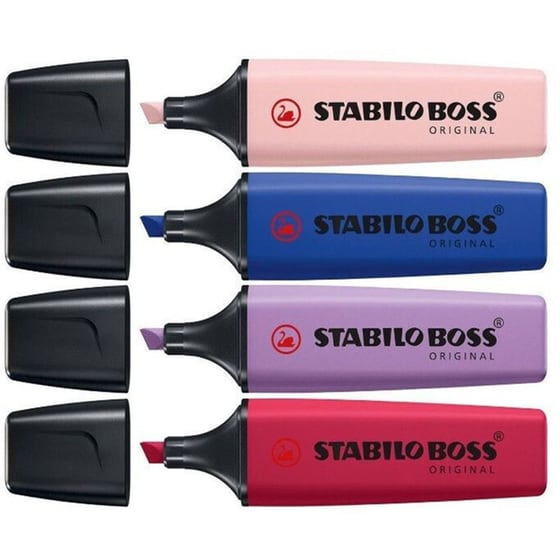 Μαρκαδοροι Υπογράμμισης Stabilo Boss Wildflower (4 Τεμάχια) image 1