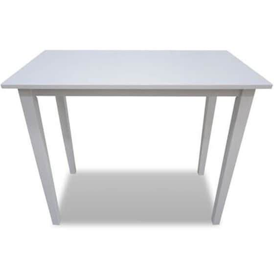 Τραπέζι Μπαρ Vidaxl Ξύλινο 110x60x90.8 cm - Λευκό image 1